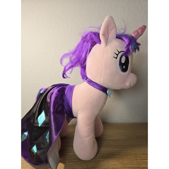 Build a Bear My Little Pony Starlight Glimmer Unicorn With Cape Pink Plush 16